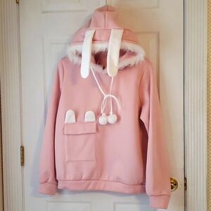 New 3D Bunny Hoodie
